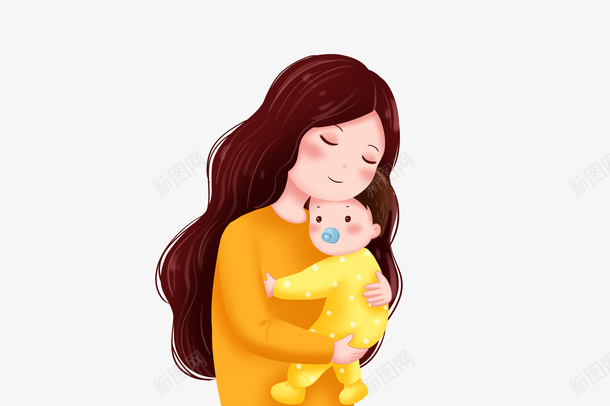 母婴婴儿妇女母亲节png免抠素材_88icon https://88icon.com 母婴 婴儿 妇女 母亲节 抱小孩 母爱 母亲 卡通 插画