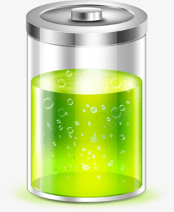 绿色电池节能环保电量充电海报素材背景图片素材