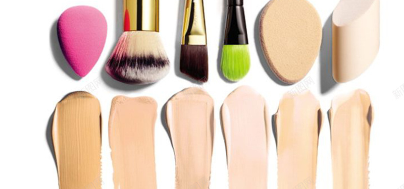 美妆背景图背景