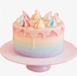 粉色甜蜜蛋糕免扣素材素材
