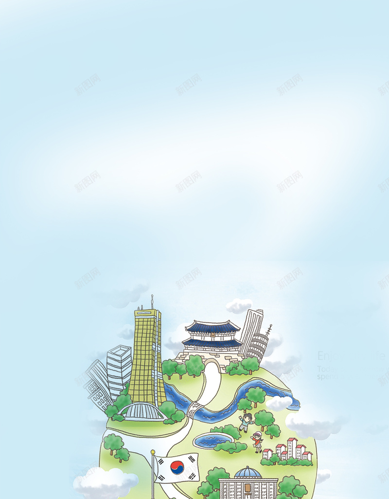 韩国旅游海报背景素材psd设计背景_88icon https://88icon.com 韩国旅游 韩国旅游广告 韩国美食 韩国印象 韩国购物 韩国小吃 首尔 首尔旅游 畅游韩国 旅行社