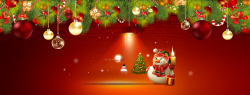 圣诞球吊灯淘宝天猫圣诞背景高清图片