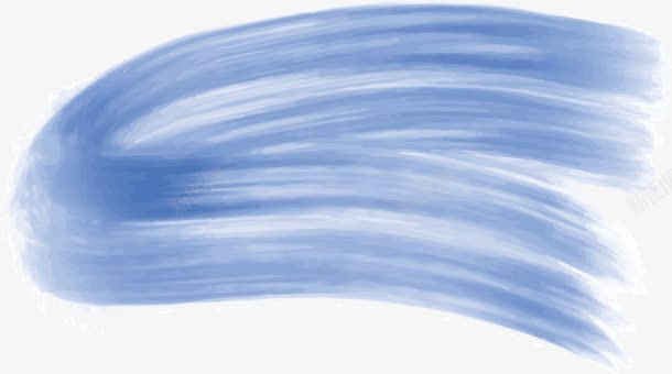 蓝色水彩笔刷png免抠素材_88icon https://88icon.com 矢量png 笔刷 蓝色笔刷 水彩笔刷 粉刷 粉刷效果