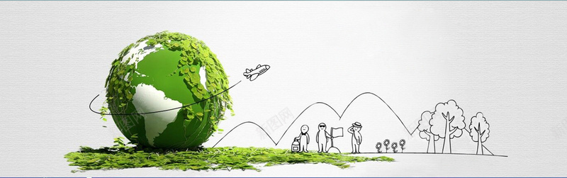 地球环保绿色简笔画jpg设计背景_88icon https://88icon.com 海报banner 卡通 手绘 童趣 地球环保绿色简笔画
