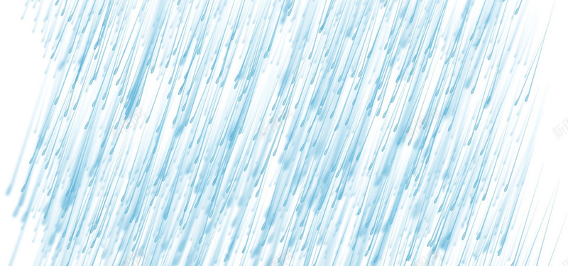 密集的蓝色雨滴图片背景
