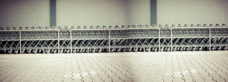 一排购物车psd设计背景_88icon https://88icon.com 海报banner 购物车 购物 一排购物车