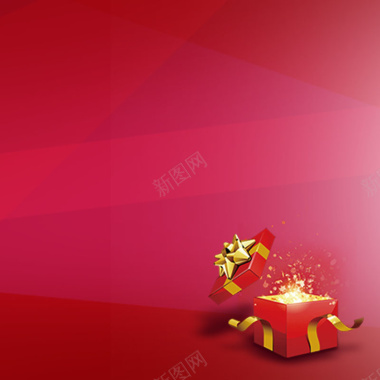 红色主图背景背景