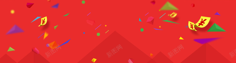 抢年货红色bannerpsd设计背景_88icon https://88icon.com 红色 年货 2017 过年 年货节 元旦 圣诞节 冬至 狂欢 激情