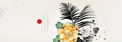 扁平简约12国际护士节简约手绘花朵海报背景高清图片
