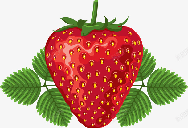 可爱卡通草莓水果食物pngpng免抠素材_88icon https://88icon.com 草莓 卡通草莓 立体草莓 水果