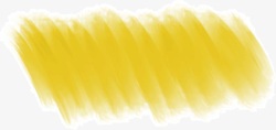 黄色水彩粉刷效果素材