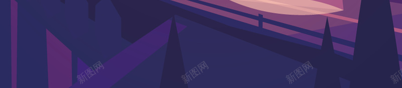 卡通扁平紫色月夜jpg设计背景_88icon https://88icon.com 卡通纹理 唯美月亮 城市风景 扁平广告 紫色纹理 城市建筑 设计图片 设计海报