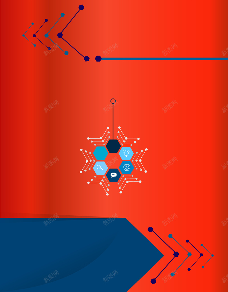 红色渐变创意现代感线条圆点晶体封面背景jpg设计背景_88icon https://88icon.com 商务画册 线条圆点 几何体 创意 晶体 现代感 杂志封面 书籍封面 画册设计 矢量素材