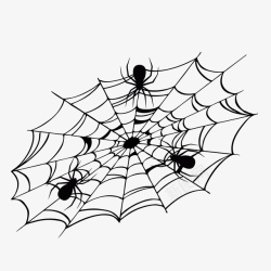 蜘蛛网纹路蜘蛛网装饰素材图案高清图片