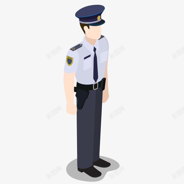 警擦站岗素材图案ai免抠素材_88icon https://88icon.com 警擦 站立 站岗 矢量 人物 装饰 卡通 手绘 阴影 投影 光泽 质感