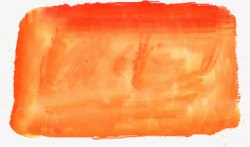 橘色水彩底纹素材