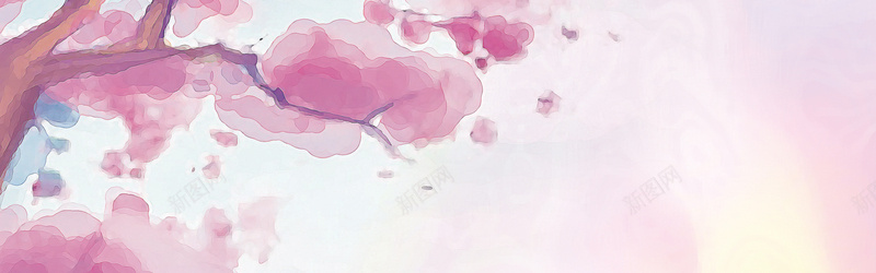 水彩手绘背景背景