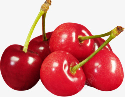 红色樱桃水果素材png素材