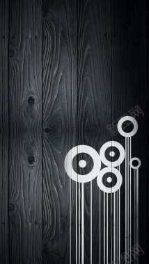 黑色木质纹H5背景素材背景