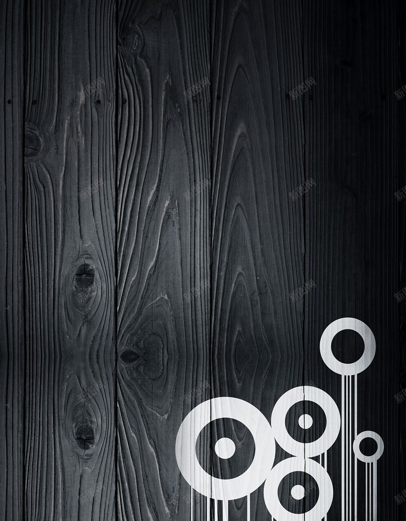 黑色木质纹H5背景素材jpg设计背景_88icon https://88icon.com 黑色 白色 线条 圆形图案 木质纹 纹理 质感 H5背景素材