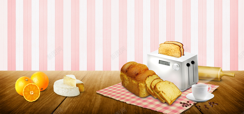 美味早餐简约粉色条纹背景psd设计背景_88icon https://88icon.com 美食 吃货 美食节 美食广告 美食海报 食品 食物 电商 淘宝 素材 广告 设计 背景