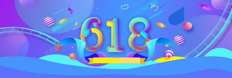 电商618年中大促首页海报benner图psd设计背景_88icon https://88icon.com 天猫 电商 京东 618 年中大促 淘宝 海报 首页 banner 素材 PSD
