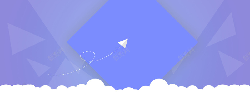 简约蓝色促销banner海报背景psd设计背景_88icon https://88icon.com anner 天猫 清新 白云 箭头 banner 卡通 可爱 竖条 飞机