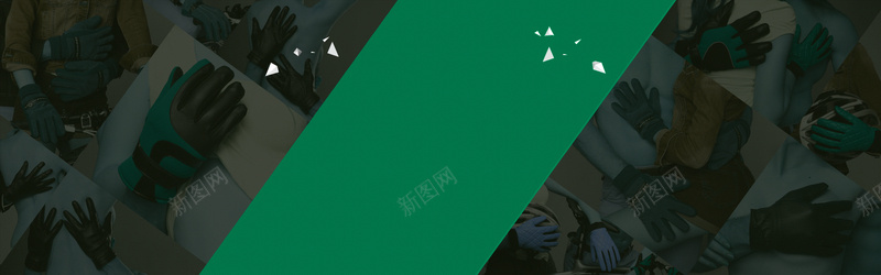 手套背景背景