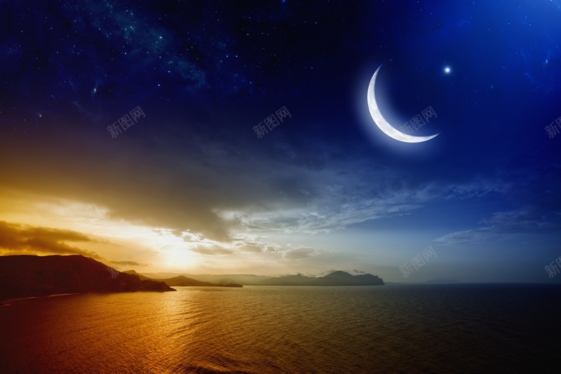 夜景星空大海风景平面广告jpg设计背景_88icon https://88icon.com 夜景 星空 大海 风景 平面广告 月亮 摄影 唯美