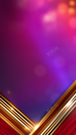影片剪辑紫色浪漫大气的动感相框H5背景高清图片