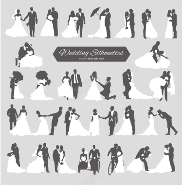 婚礼现场海报背景素材背景