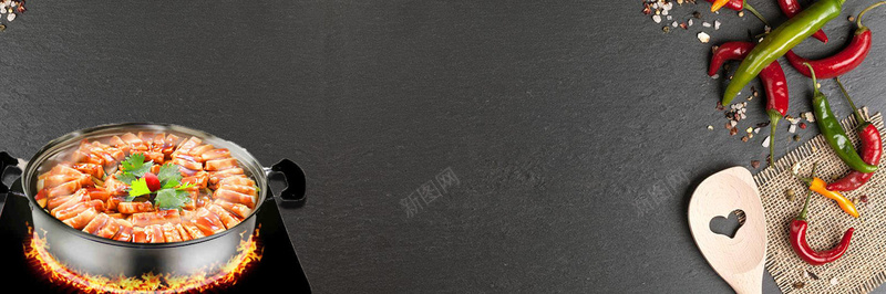 冬季火锅美食大促bannerpsd设计背景_88icon https://88icon.com 冬季 火锅 美食 辣椒 食材 灰色 简约 天猫超市 食材大促 优惠 美味 吃货