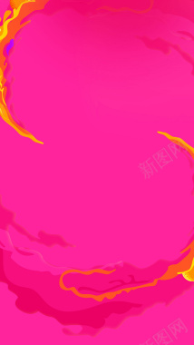 彩色水彩游戏APPH5背景背景