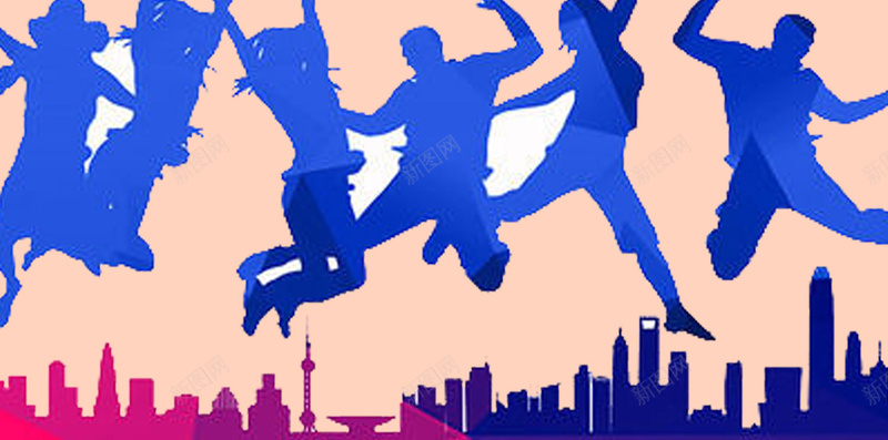 粉色中国风招聘PSD分层H5背景素材jpg设计背景_88icon https://88icon.com 粉色 中国风 招聘 背景素材 人物 PSD分层 H5 剪影 建筑 招募 旗帜 水彩