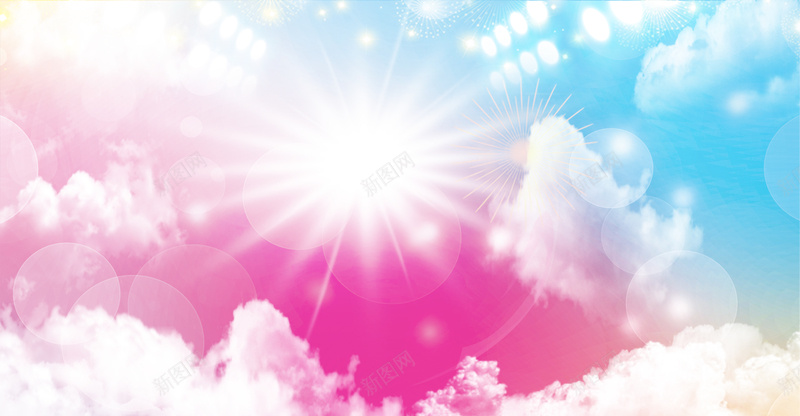 商家活动宣传产品介绍海报背景psd设计背景_88icon https://88icon.com 光圈 天空 彩云 海报 背景 活动宣传 浪漫 梦幻