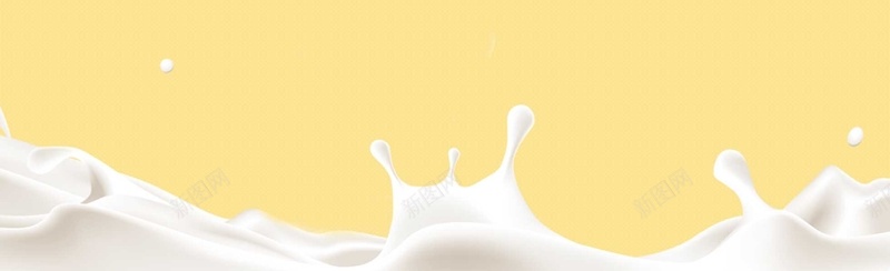 淘宝清新丝滑牛奶秋季上新bannerpsd设计背景_88icon https://88icon.com 上新 丝滑 清新 牛奶 秋季 淘宝 banner 促销 宣传 大促 新款