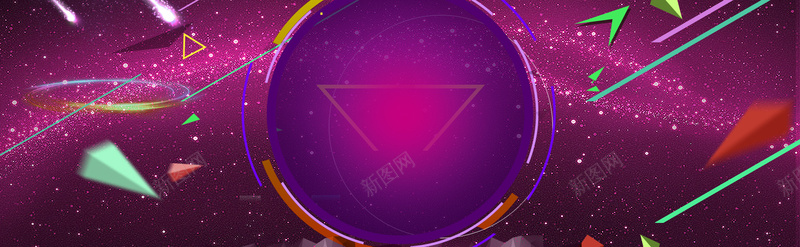 紫色科幻扁平背景模板psd设计背景_88icon https://88icon.com 扁平 星河 漂浮 科幻 菱形 背景 渐变 几何