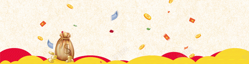 淘宝电商漂浮钱袋背景psd设计背景_88icon https://88icon.com 漂浮 电商 钱袋 淘宝