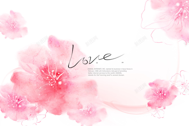 桃花高清背景大图jpg设计背景_88icon https://88icon.com 粉色 浪漫 桃花 水彩 梦幻 花 简约 海报 背景