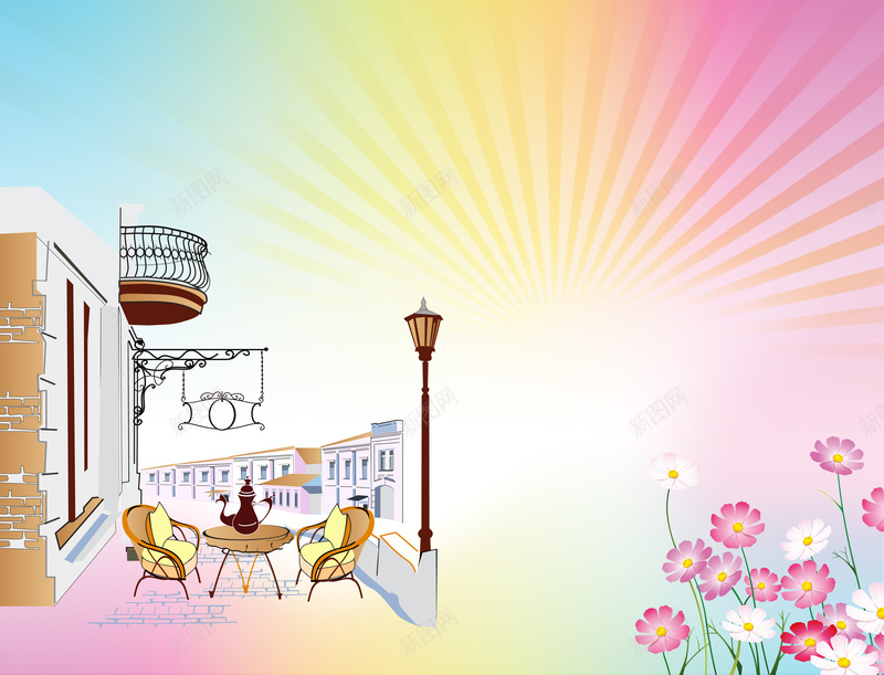 优雅下午茶卡通海报背景素材psd设计背景_88icon https://88icon.com 优雅下午茶 咖啡厅矢量 花纹 薯条 蛋挞 快乐随心选 橙汁 可乐 水果沙拉 猪头包 熊猫包 咖啡