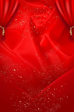 2018狗年红色中国风PSD分层banner背景