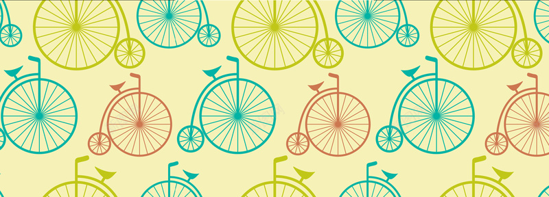卡通清新自行车底纹纹理背景bannerpsd设计背景_88icon https://88icon.com 自行车 卡通 底纹 清新 纹理 背景 banner 海报banner 童趣 手绘