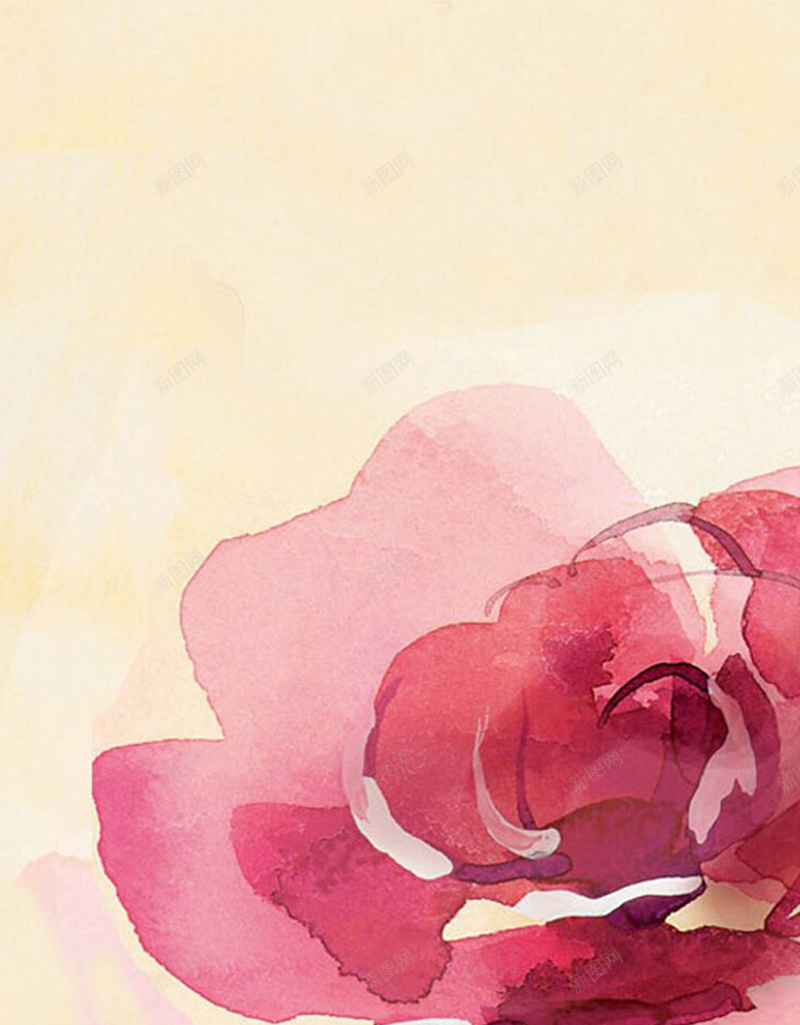 手绘粉色花朵H5背景素材jpg设计背景_88icon https://88icon.com 手绘 水彩 粉色 花卉 花朵 H5 卡通 童趣