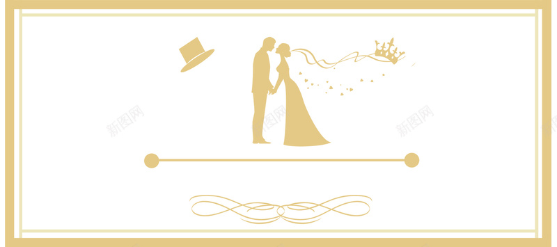 人物剪影婚礼简约黄色banner背景jpg设计背景_88icon https://88icon.com 小清新 婚庆 婚礼 文艺 结婚 人物剪影婚礼 简约 礼帽 皇冠 剪影 素材 背景 广告 设计