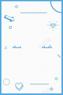 孟菲斯不规则几何图形背景