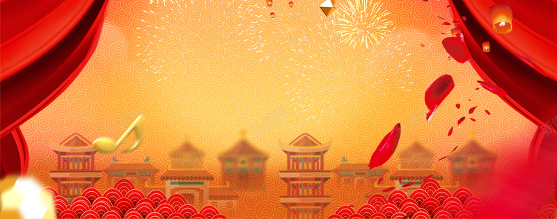 新年开门红吉祥烟花黄色bannerjpg设计背景_88icon https://88icon.com 狗年 2018狗年 2018 新春大吉 新年快乐 喜迎新春 除夕 除夕夜 春节 新年 狗年吉祥 金狗