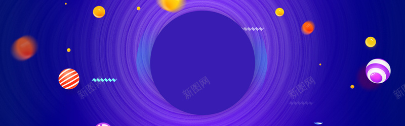 互联网浪漫科幻渐变紫色海报bannerpsd设计背景_88icon https://88icon.com 互联网 浪漫 梦幻 科幻 渐变 紫色 几何 圆球 漂浮 立体