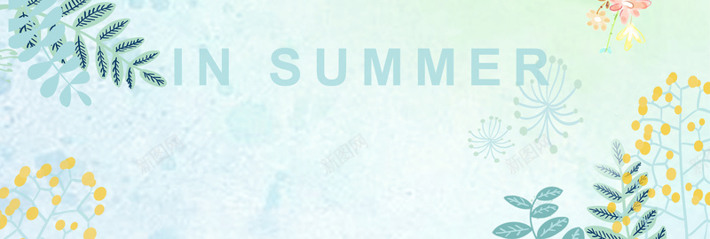 电商淘宝夏日蓝色夏季夏日女装促销海报jpg设计背景_88icon https://88icon.com 夏日女装 清凉节 夏季 夏日 电商 淘宝 促销 banner背景