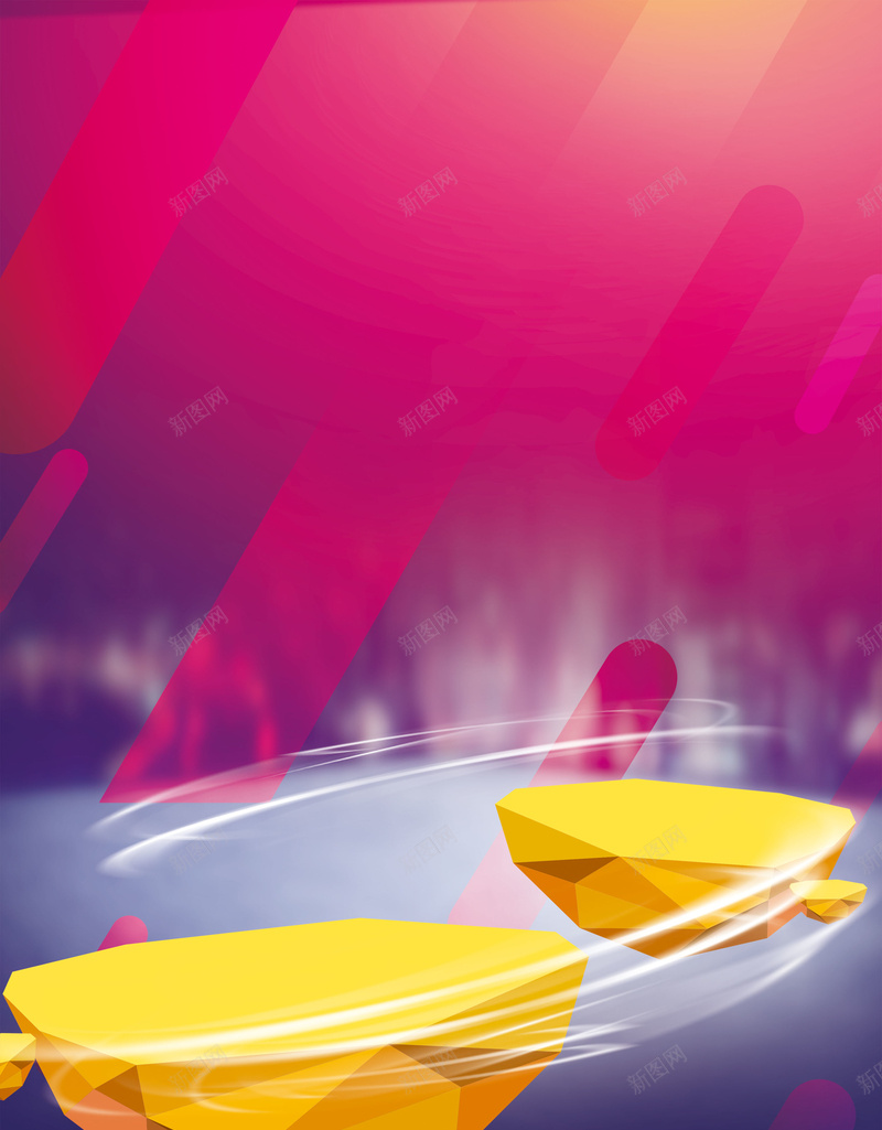 漂浮几何物体海报背景psd设计背景_88icon https://88icon.com 产品 立体 时尚 大气 海报素材背景 科技 科幻 商务