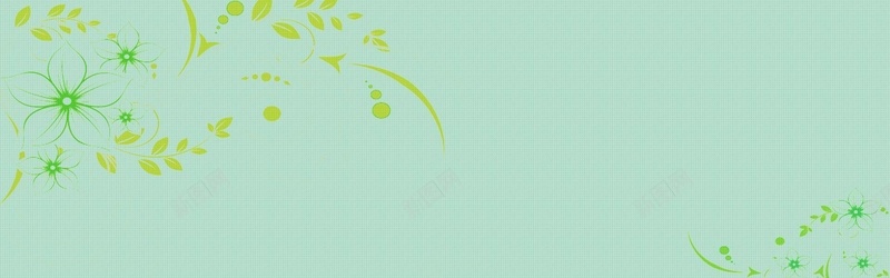 绿色花纹树叶背景psd设计背景_88icon https://88icon.com 海报banner 小清新 文艺 简约